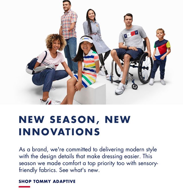 New Season, New Innovation - Shop Tommy Adaptive Now