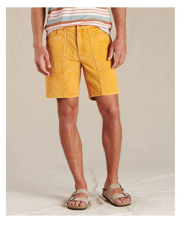 Men's Coaster Cord Short in Sunset