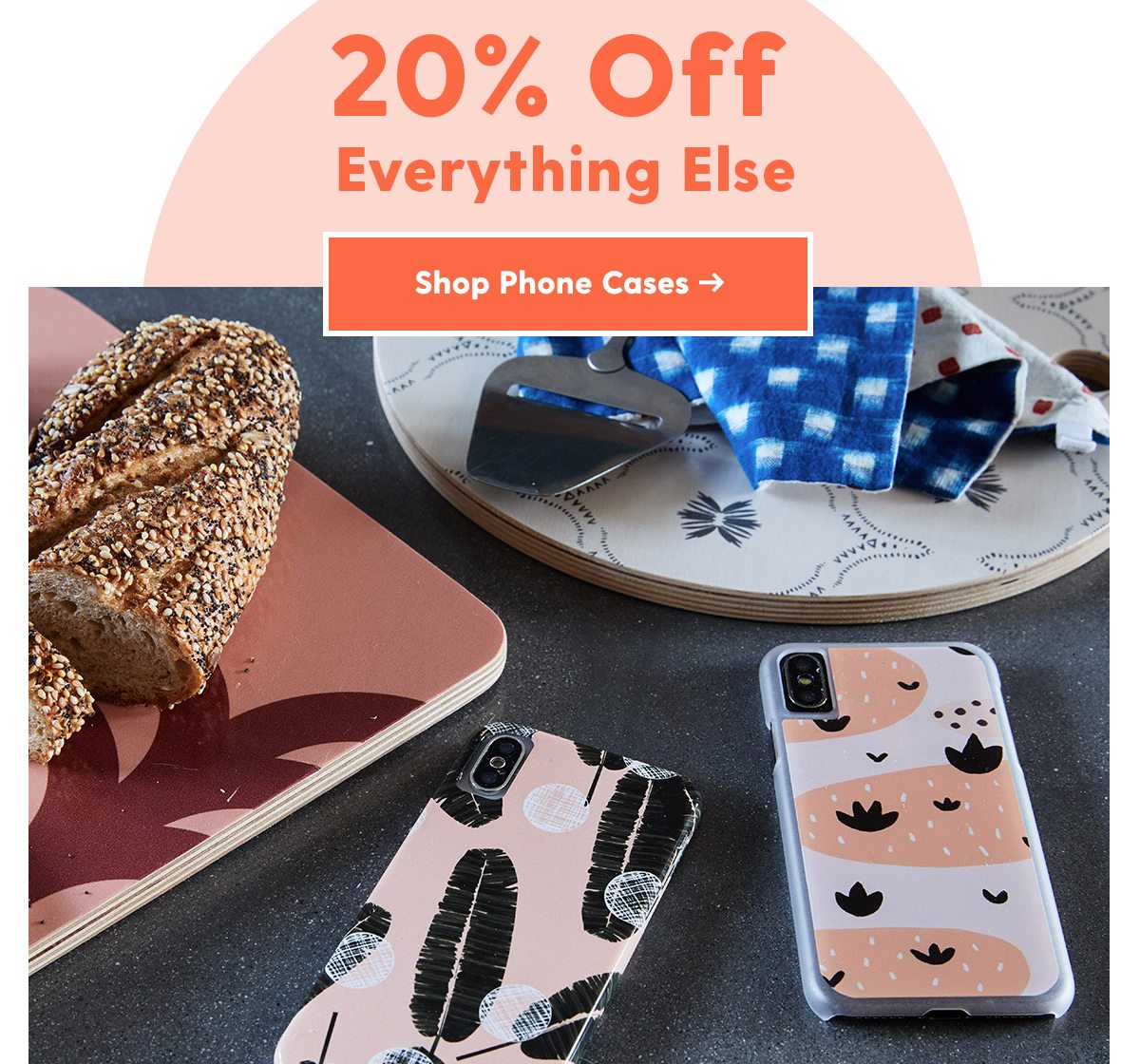 20% Off Everything Else Shop Phone Cases