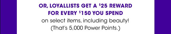 GET A $25 REWARD CARD