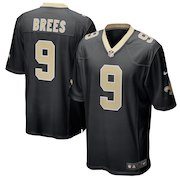 Men's Nike Drew Brees Black New Orleans Saints Team Color Game Jersey