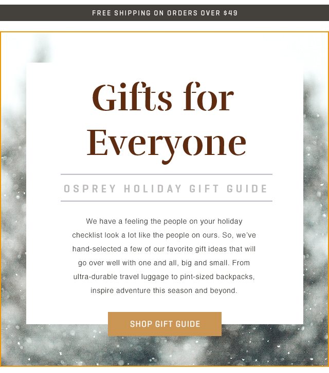 Shop Gift Guide