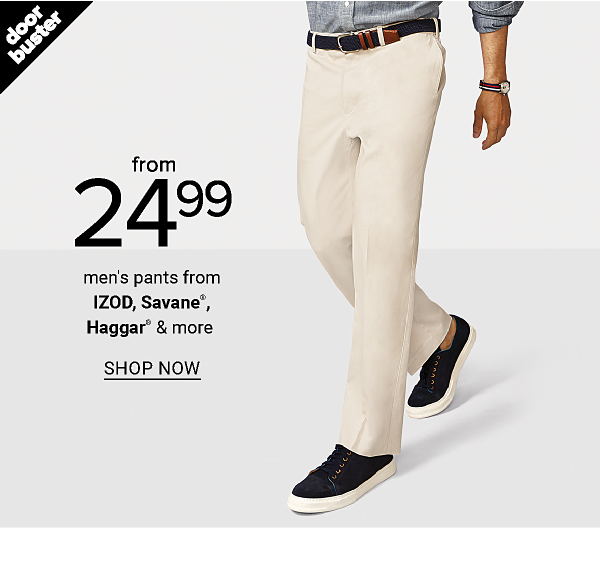 From 24.99 Men's Pants from IZOD, Savane, Haggar & more - Shop Now