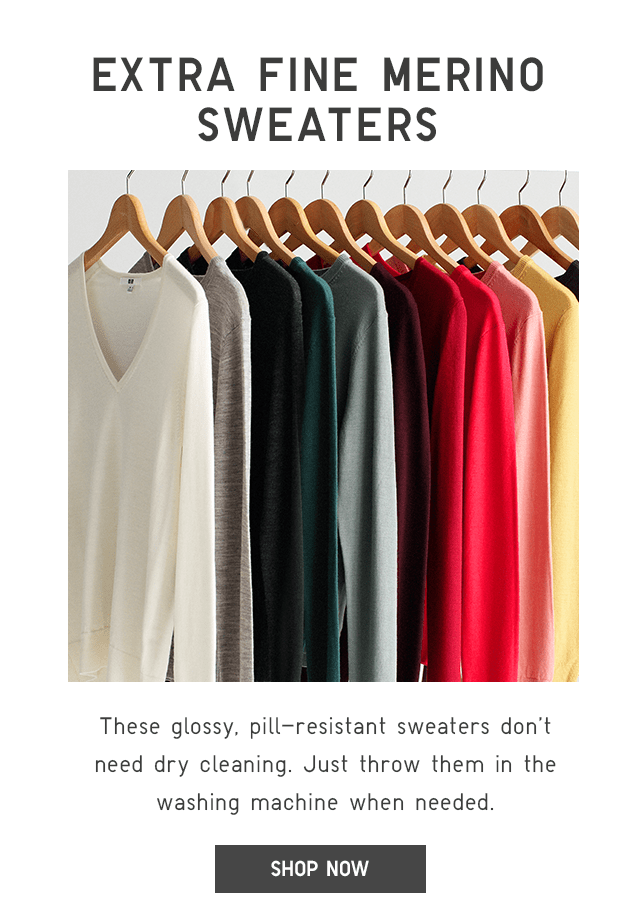 EXTRA FINE MERINO SWEATERS - SHOP NOW