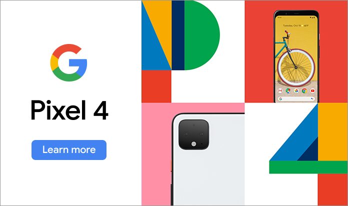 Google Pixel 4. Shop Now.