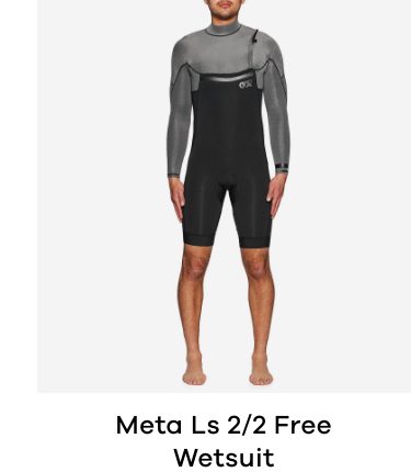 Picture Organic Meta 2/2mm Zipperless Long Sleeve Shorty Wetsuit