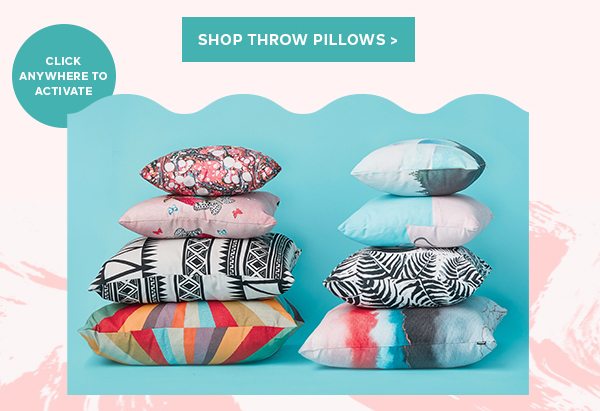 SHOP THROW PILLOWS