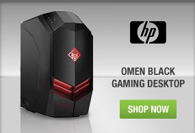 Shop HP Omen Black Gaming Desktop