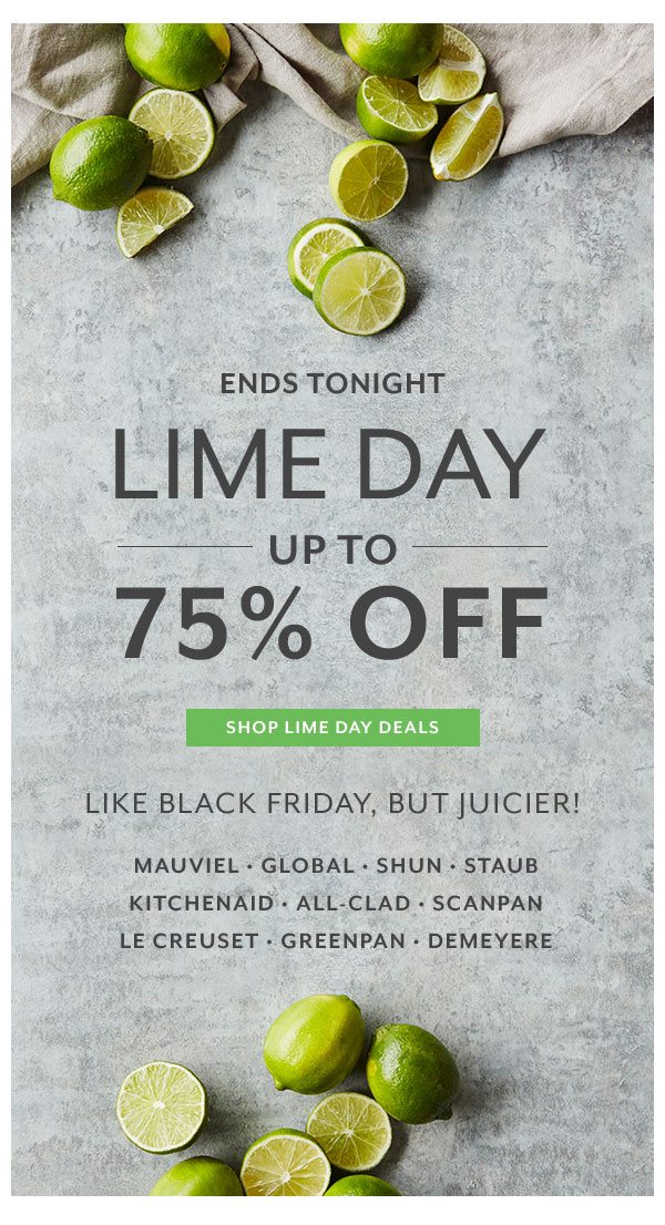 Lime Day - Today Only