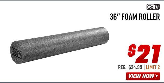 GoFit 36″ Foam Roller