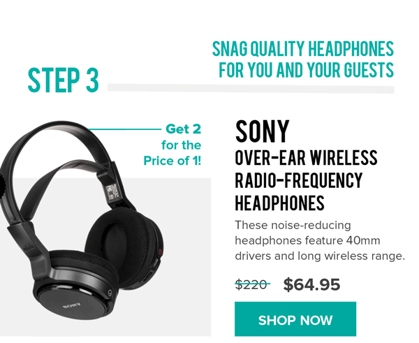 Sony headphones | shop now