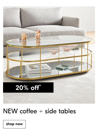 coffee + side tables