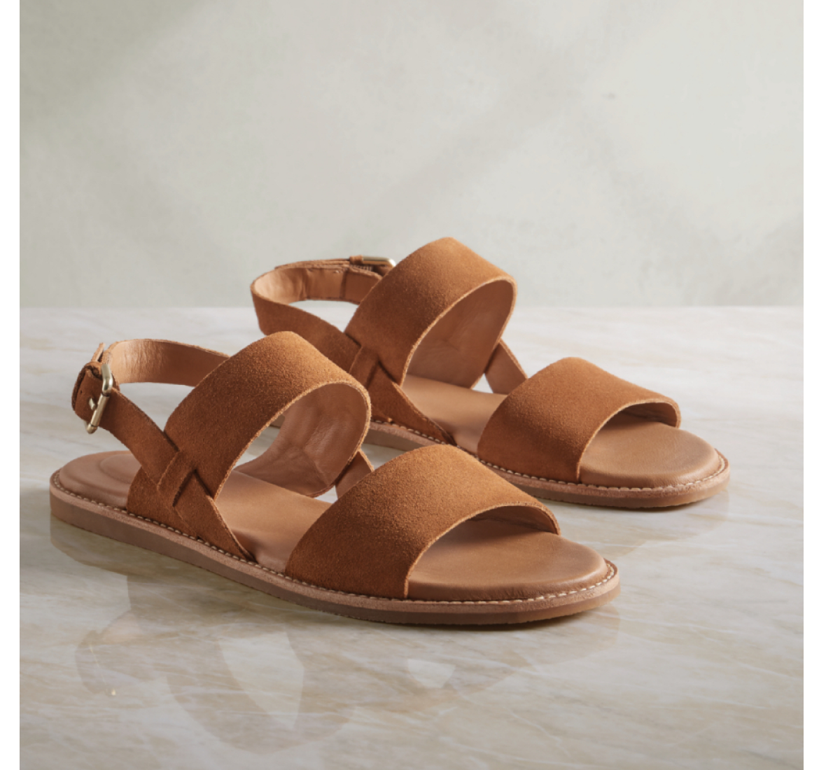 womens sandals Karsea Strap in tan links to product page