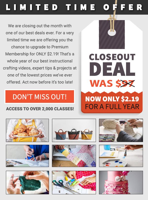 Closeout Deal
