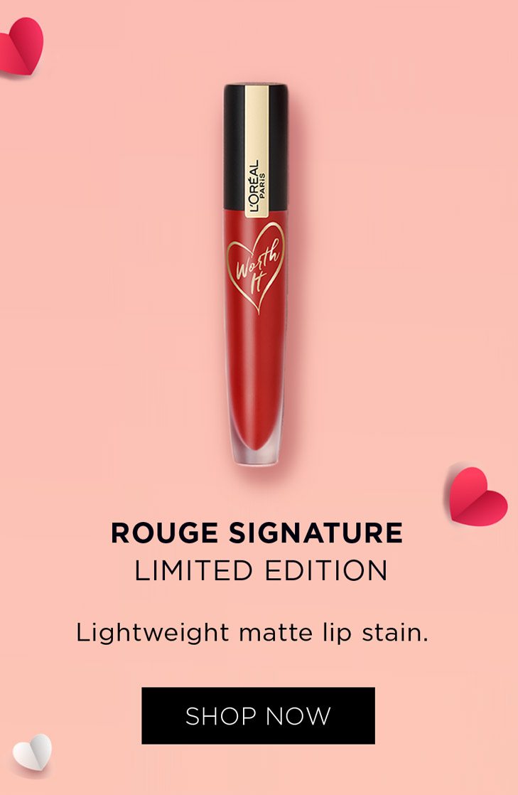 Rouge signature - Limited edition - Shop now