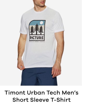 Picture Organic Timont Urban Tech Short Sleeve T-Shirt