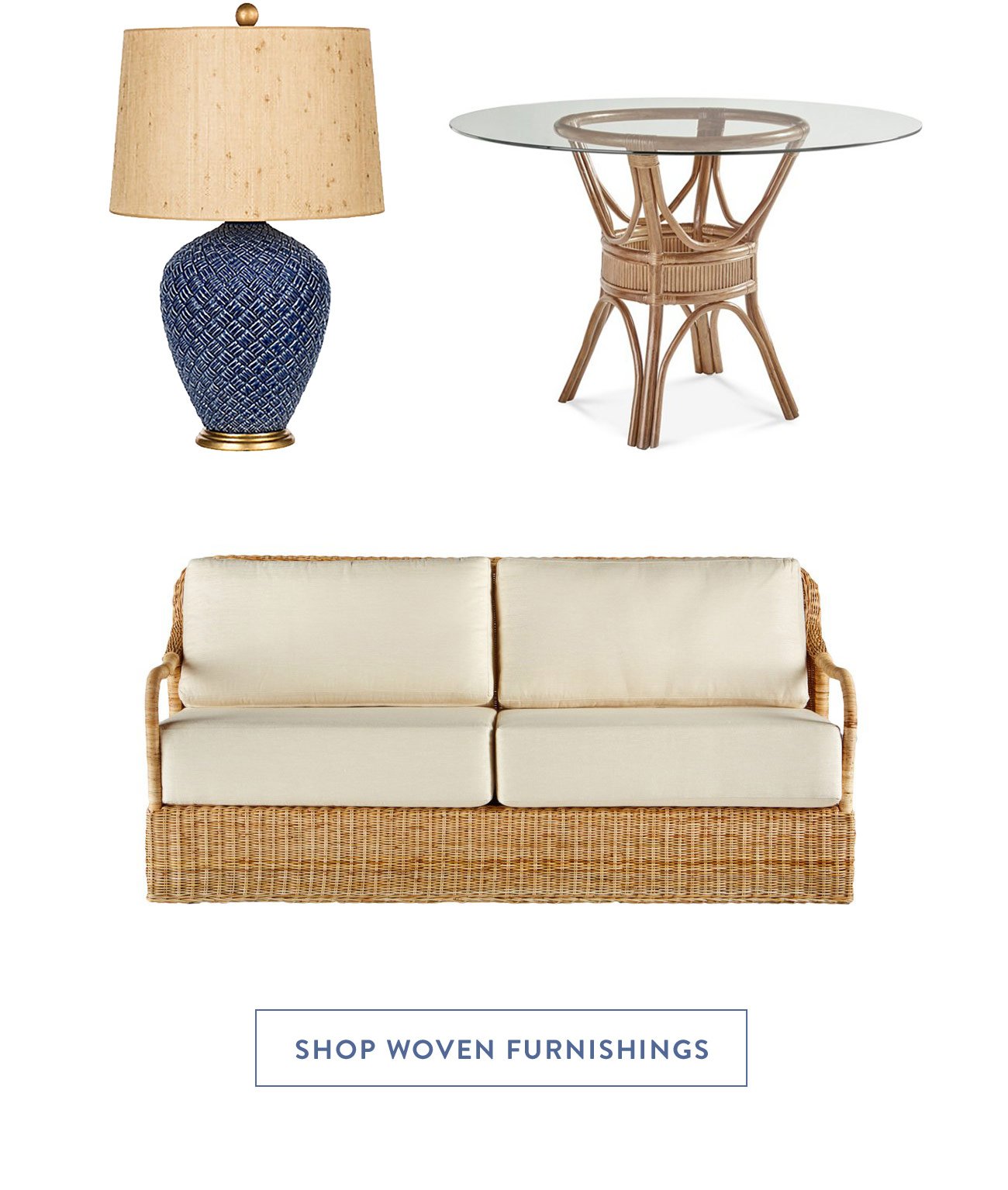 Woven furnishings: always on trend