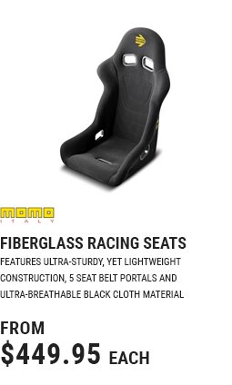MOMO Fiberglass Racing Seats – FROM $449.95 EACH