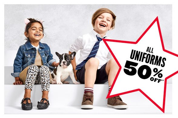 All Uniforms 50% Off