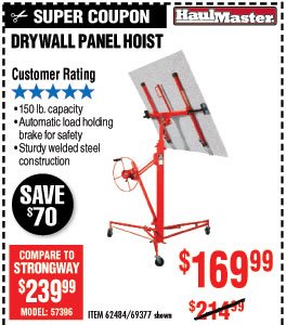 Drywall Panel Hoist 