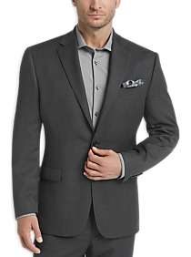 Lauren by Ralph Lauren Charcoal Tic Classic Fit Suit