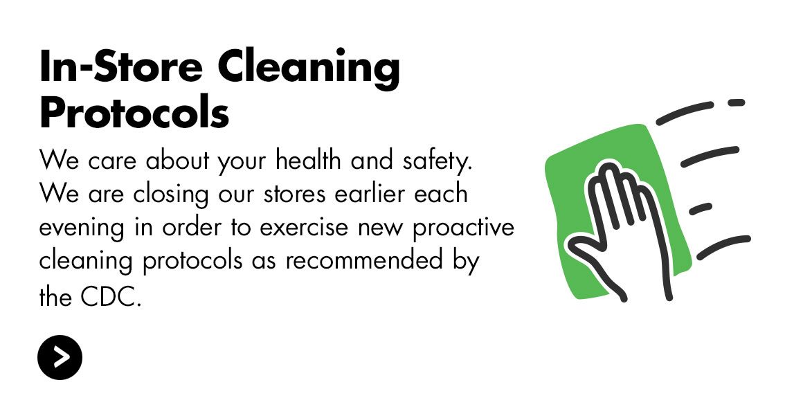 In-Store Cleaning Protocols