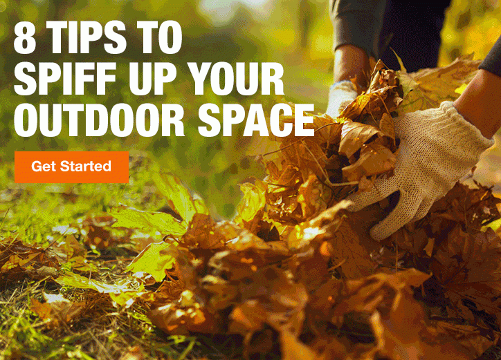 8 TIPS TO SPIFF UP YOUR OUTDOOR SPACE GET STARTED