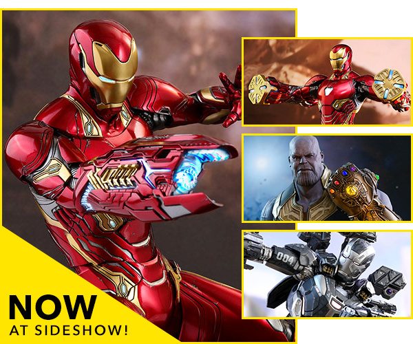 Now Available at Sideshow - Iron Machine, War Machine, & Thanos