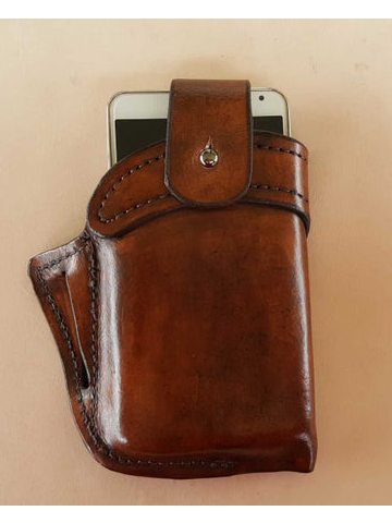 Genuine Leather 6.3 Inch EDC Belt Bag