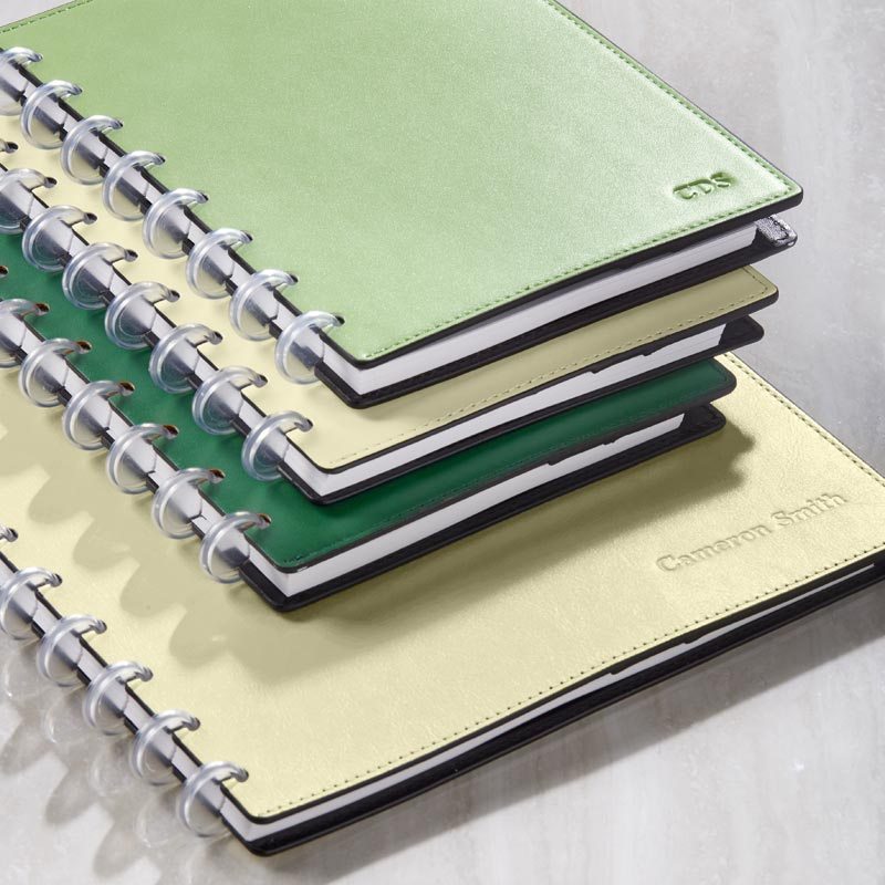 Circa Botanical Sliver Notebook with Pockets