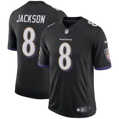 Nike Lamar Jackson Baltimore Ravens Black Speed Machine Limited Jersey