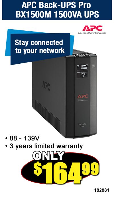 APC Back-UPS BX1500M 1500VA UPS