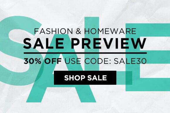 30% off sale preview