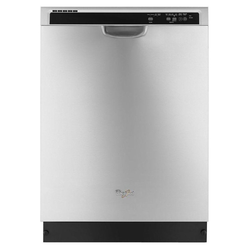 Whirlpool Built In Dishwasher with Sensor Control - Stainless Steel