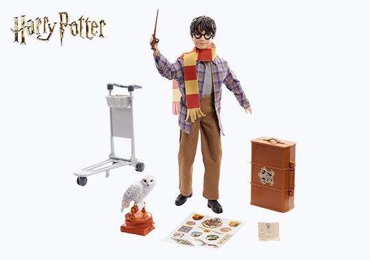 Harry Potter Platform 9 3/4 Playset, Doll and Accessories