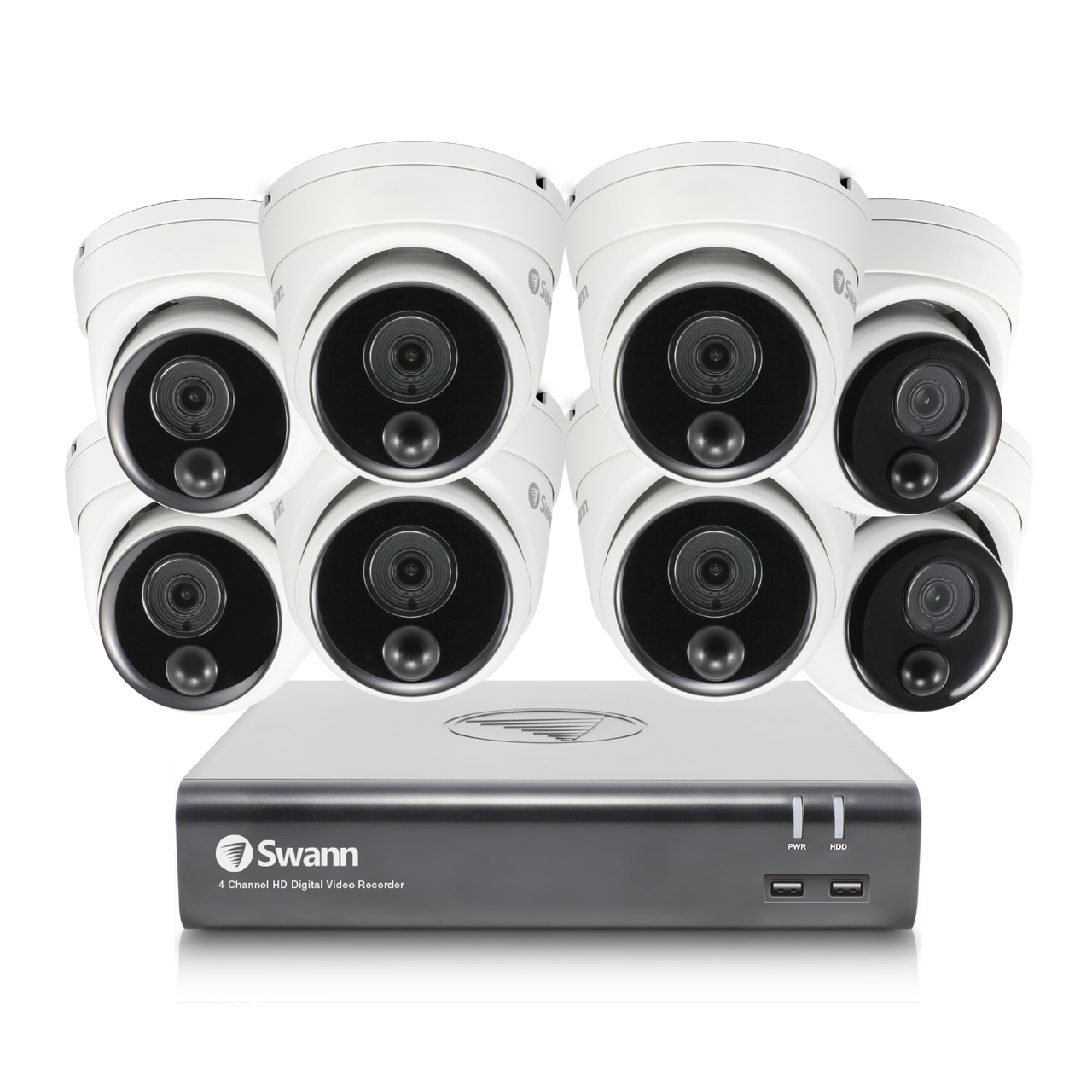 8 Camera 8 Channel 1080p Full HD DVR Security System - SWDVK-84580V8D