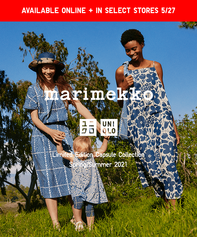 BANNER1 - MARIMEKKO AVAILABLE ONLINE + IN SELECT STORES 5/27