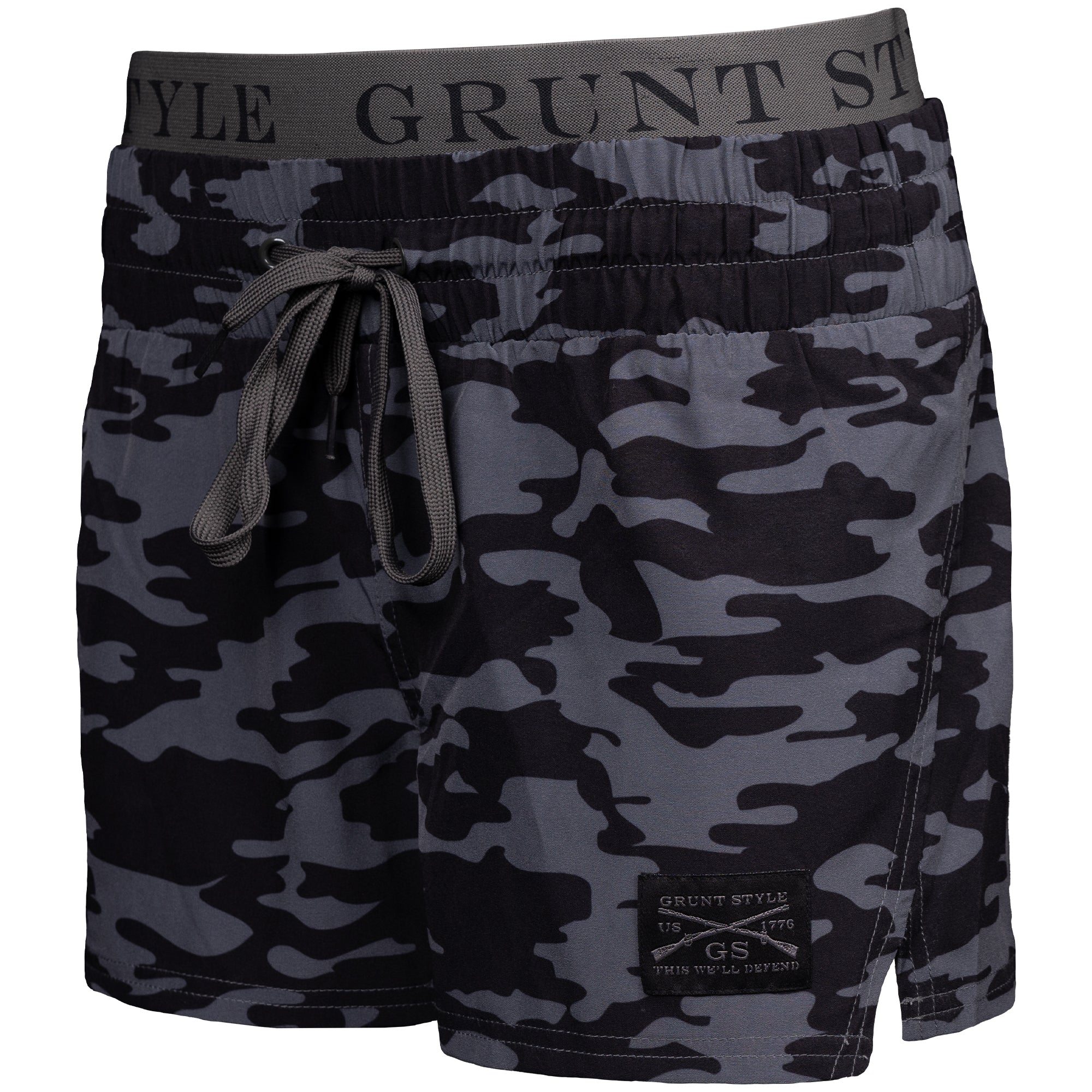 Women's GS Hybrid Short - Black Camo