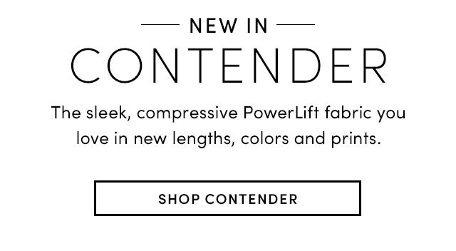 They're HERE  All New Contender Tights. - Athleta Email Archive