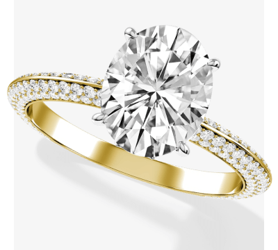 Round Diamond Bridal Ring 