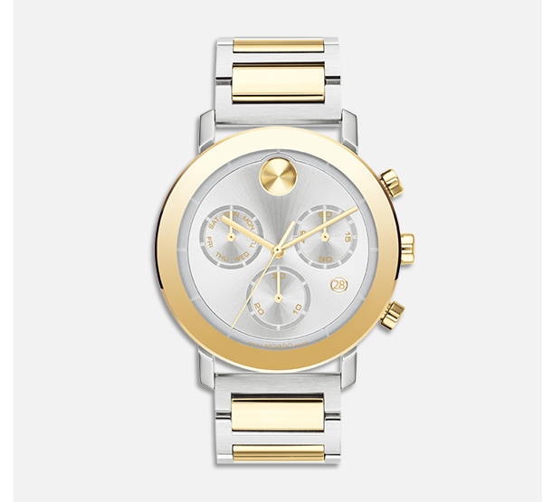 Men's Two-Tone Bold Evolution Chronograph