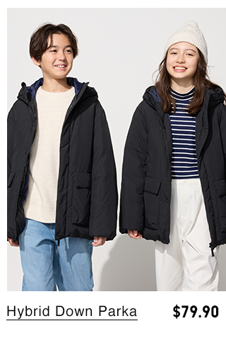 PDP10 - KIDS HYBRID DOWN PARKA