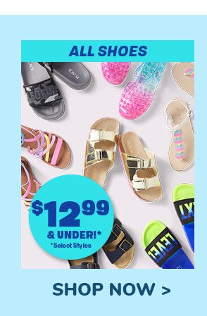 $12.99 & Under Shoes