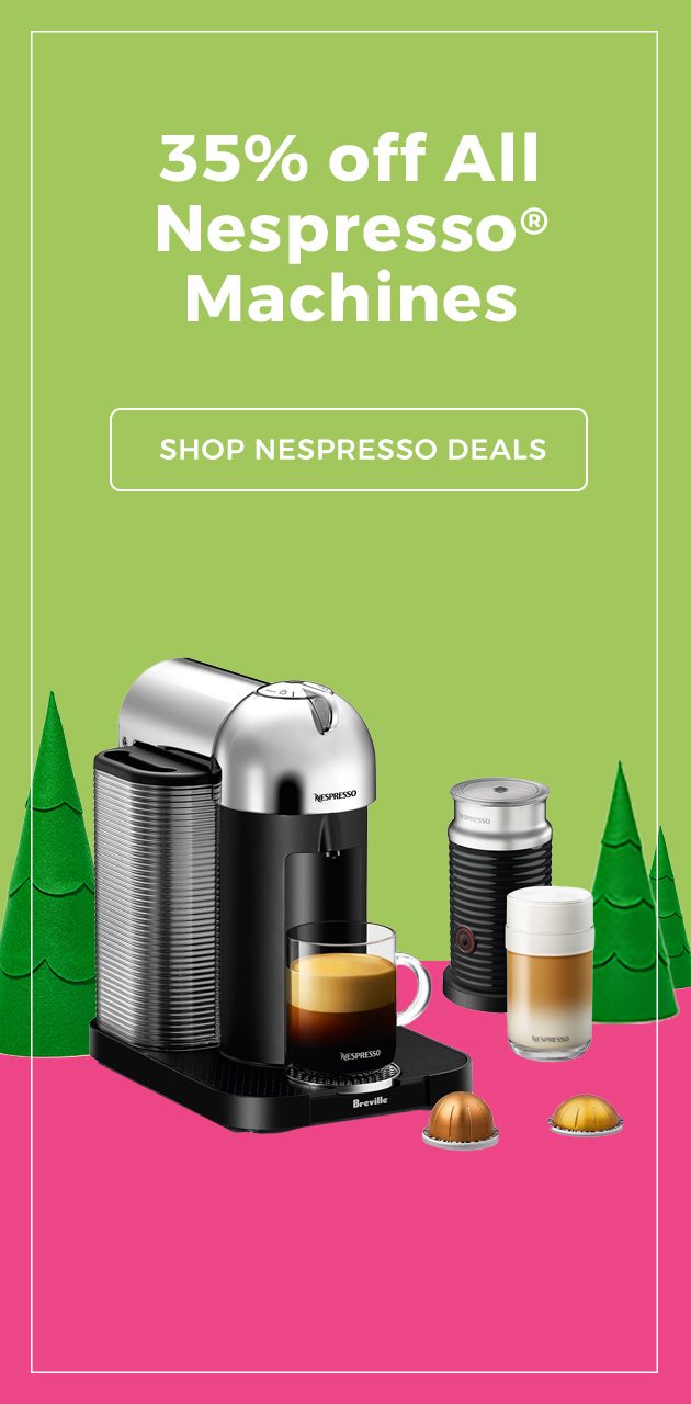 35% off All Nespresso Machines, Shop Nespresso Deals