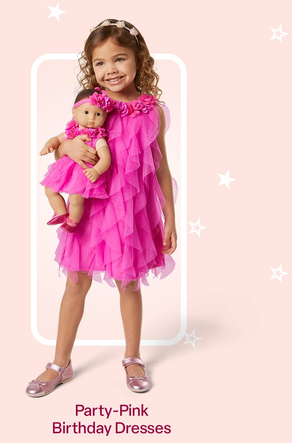 Party-Pink Birthday Dresses