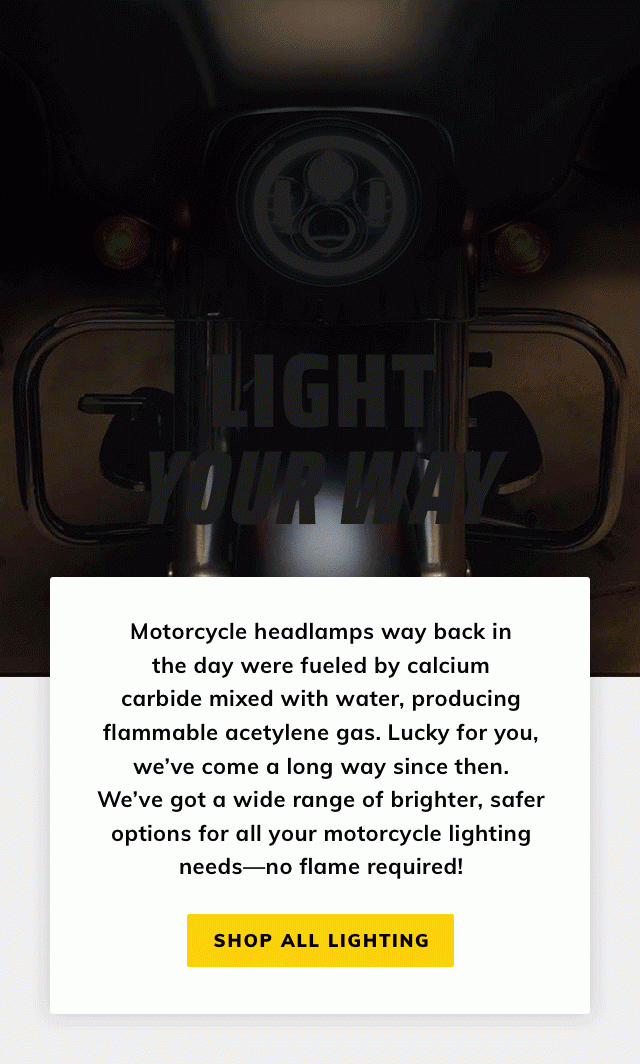 Shop Lights For Your Ride