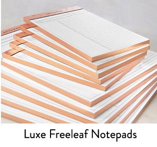 Freeleaf Luxe Annotation Ruled Notepads 