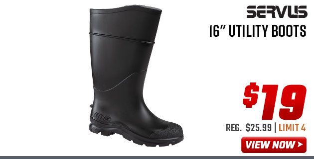 Servus 16'' Utility Boots