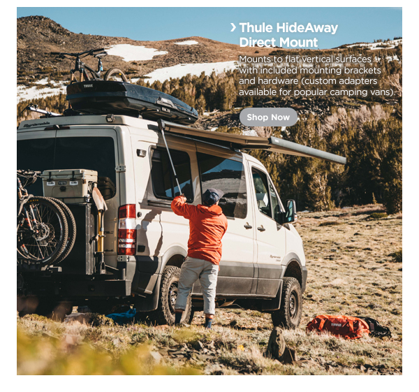 Thule hideaway awning online rack mount