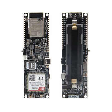 LILYGO® TTGO T-SIM A7670E R2 Wireless Module ESP32 Chip 4G LTE CAT1 MCU32 Development Board Support GSM/GPRS/EDGE